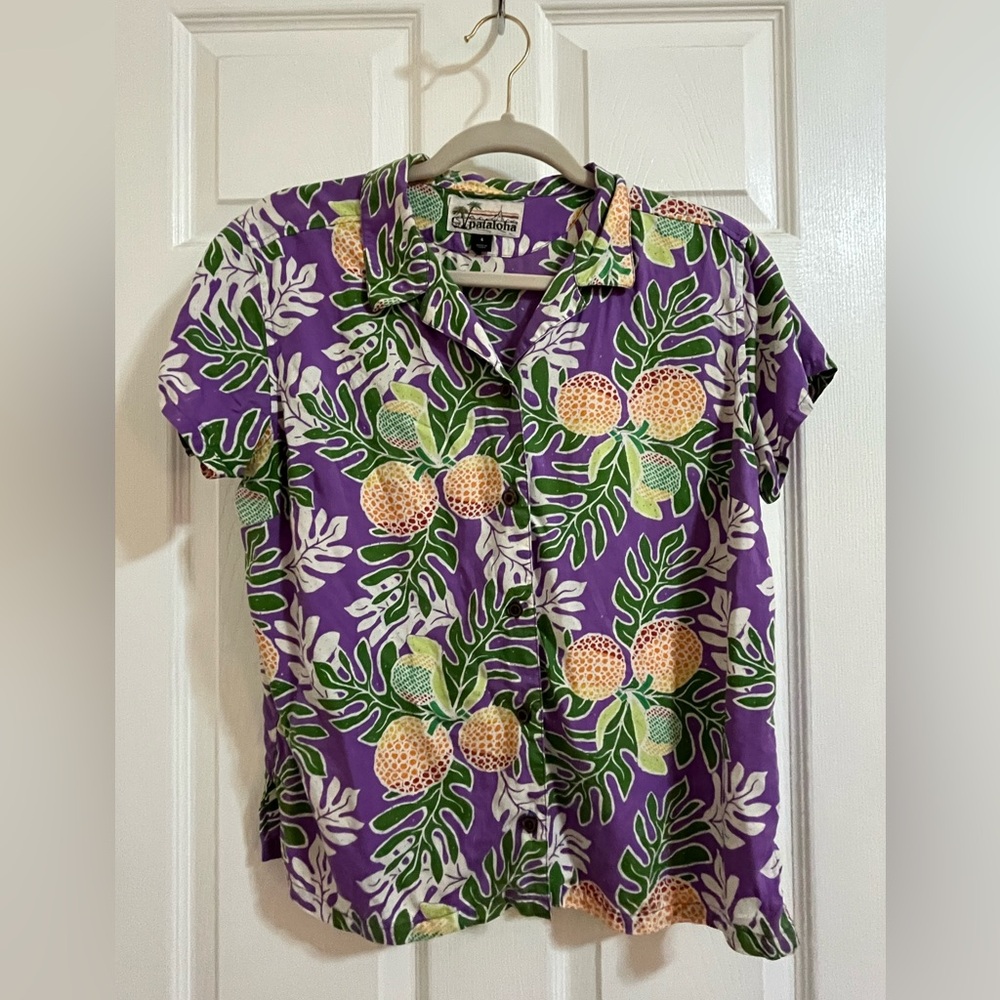 Pataloha Tencel Women’s Aloha Shirt GUC